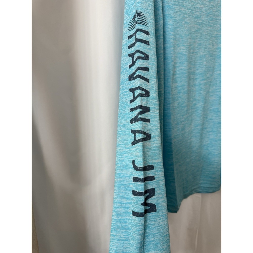 NWT Havana Jim Long Sleeve Cool Tech Tee Mens Size Large Moisture Wicking K19 - Picture 4 of 6
